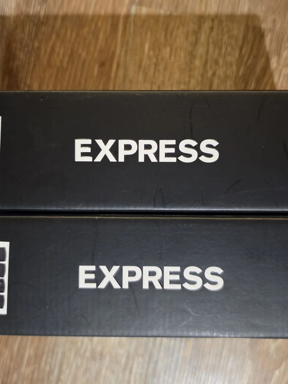 Express Men's Performance Boxer Briefs - Black & Gray (4-Packx2boxes)